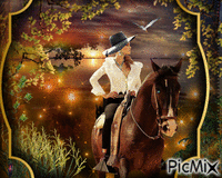 paseo a caballo Animated GIF