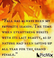 Fall, Favorite Season GIF แบบเคลื่อนไหว