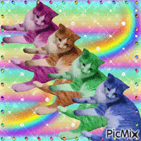 Rainbow Maple GIF animasi