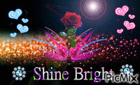 Shine Bright анимированный гифка