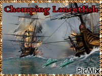 Chomping Lancetfish - GIF animado grátis