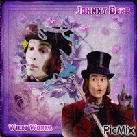Johnny Depp as Willy Wonka made by TheScriptFan