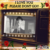 I LOVE YOU PLEASE DONT GO 动画 GIF