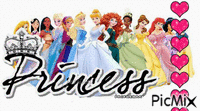 les princesse disney animovaný GIF