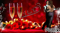 Valentine Love - GIF animado grátis