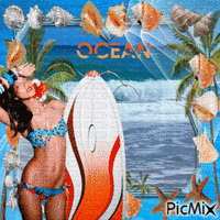 OCEAN - Bezmaksas animēts GIF