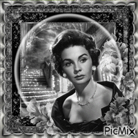 Jean Simmons, Actrice anglaise animuotas GIF