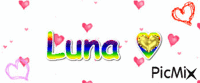 luna ♥ 1 - Animovaný GIF zadarmo