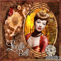 Lucille Ball - GIF animé gratuit