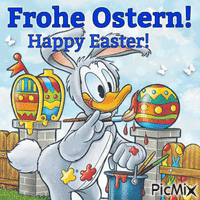 Frohe Ostern. - Free animated GIF