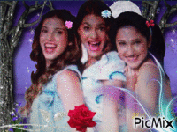 Camila, violetta y frensca - Bezmaksas animēts GIF