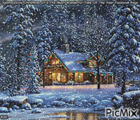 christmas  snow Animated GIF