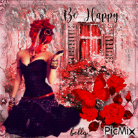 Be Happy! - Gratis geanimeerde GIF
