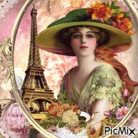 Paris vintage 动画 GIF