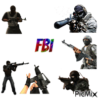 FBI GIF animado
