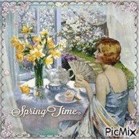 Sweet Springtime - GIF animé gratuit