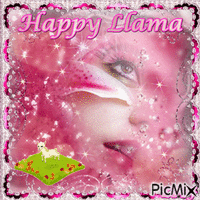 Happy Llama - Δωρεάν κινούμενο GIF