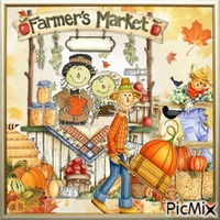 Bauernmarkt GIF animado