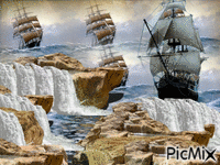 Rough Seas - 無料のアニメーション GIF