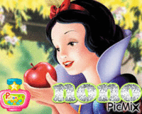 blanche neige 动画 GIF