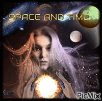 Space and Time animirani GIF