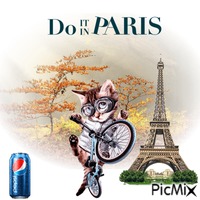 Do It In Paris GIF animé
