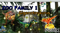 Giganotosaurus animovaný GIF