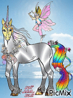 Unicorno - Gratis animeret GIF