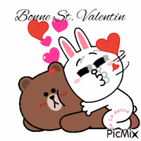 Bonne St-Valentin анимирани ГИФ