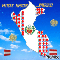 FIESTAS PATRIA - 無料のアニメーション GIF
