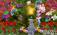 Beautiful Flowers - GIF animasi gratis