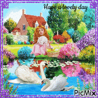 Summer. Have a lovely day 动画 GIF