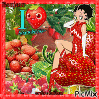 "J'adore les fraises !"