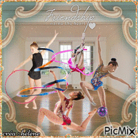 Gymnastique rythmique - GIF เคลื่อนไหวฟรี