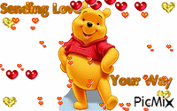Winnie The Pooh - Ingyenes animált GIF