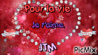 JTM Je T'aiMe - Δωρεάν κινούμενο GIF
