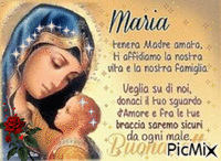 Maria tenera madre - Zdarma animovaný GIF
