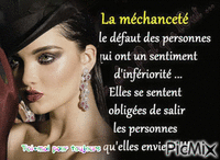 méchanceté - Бесплатный анимированный гифка