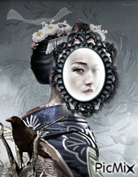 Japón medieval animerad GIF