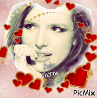 Bella Thorne - Gratis geanimeerde GIF