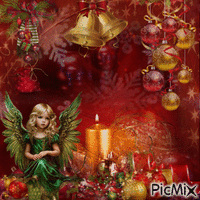 Christmas Angel - GIF animé gratuit