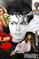 MJ et les femmes - Bezmaksas animēts GIF