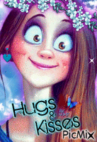 Hugs & Kisses анимирани ГИФ