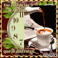 Café a las 3 анимированный гифка