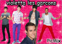 violetta les garcons Animated GIF