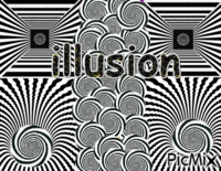 ilusion animovaný GIF