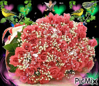 fleurs geanimeerde GIF
