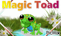 Magic Toad.2 κινούμενο GIF