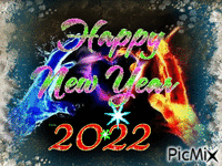 Happy New Year!🙂 animeret GIF