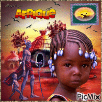 Afrique... 🧡🤎💛 - GIF animado grátis